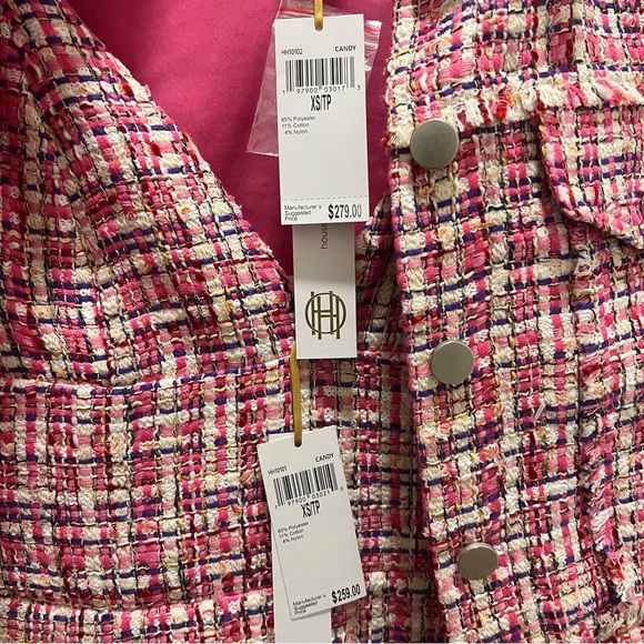 House of Harlow Pink Tweed Jacket and Dress - Picture 3 of 5